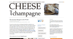 Desktop Screenshot of cheeseandchampagne.com