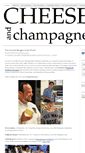 Mobile Screenshot of cheeseandchampagne.com